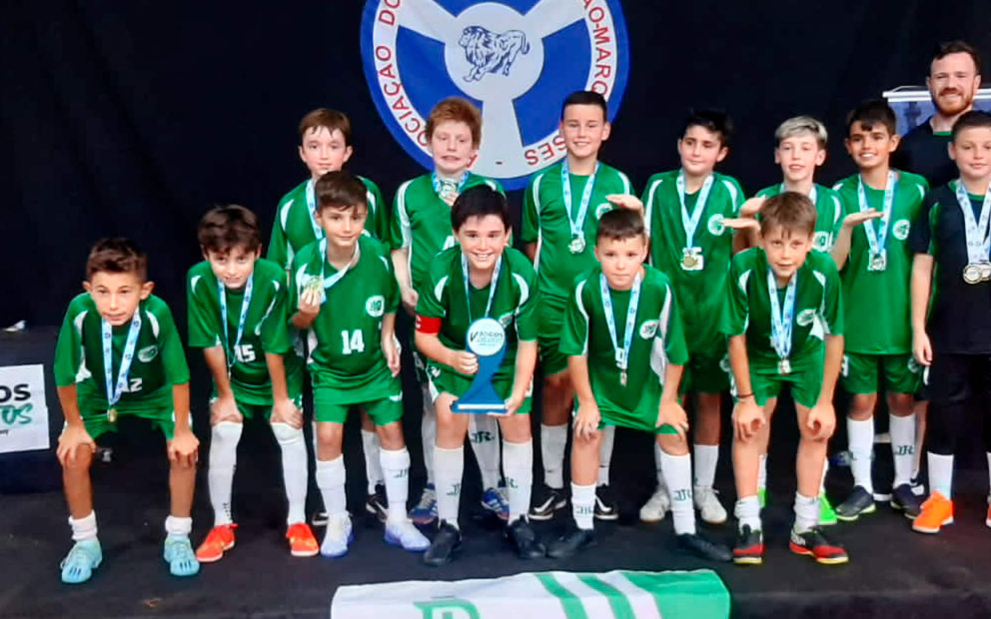 Academia do Futebol na categoria sub-11 está entre os 8 melhores