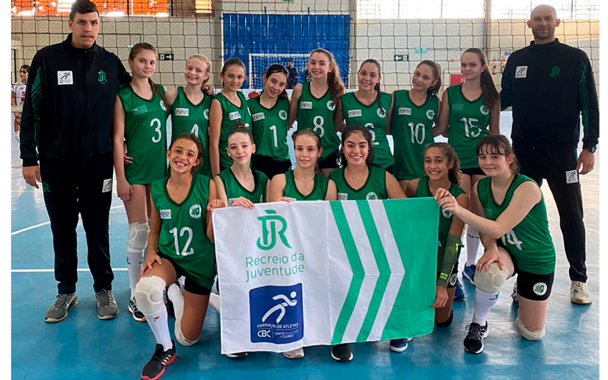 Equipes masculina e feminina de vôlei jogam a 1ª etapa da Copa Cláudio  Braga - Grêmio Náutico União