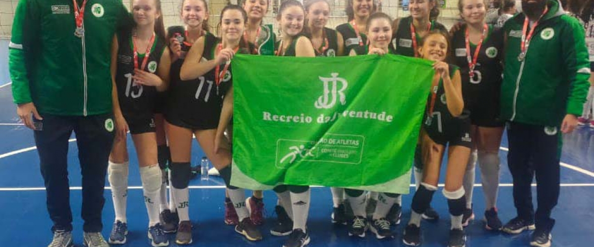 Sogipa: Equipes de vôlei da Sogipa conquistam terceiro lugar da